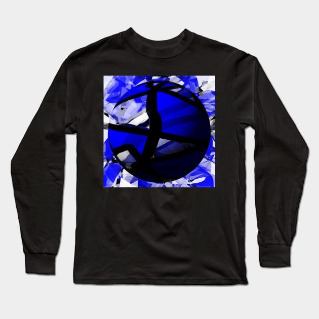 Deep blue Long Sleeve T-Shirt by TiiaVissak